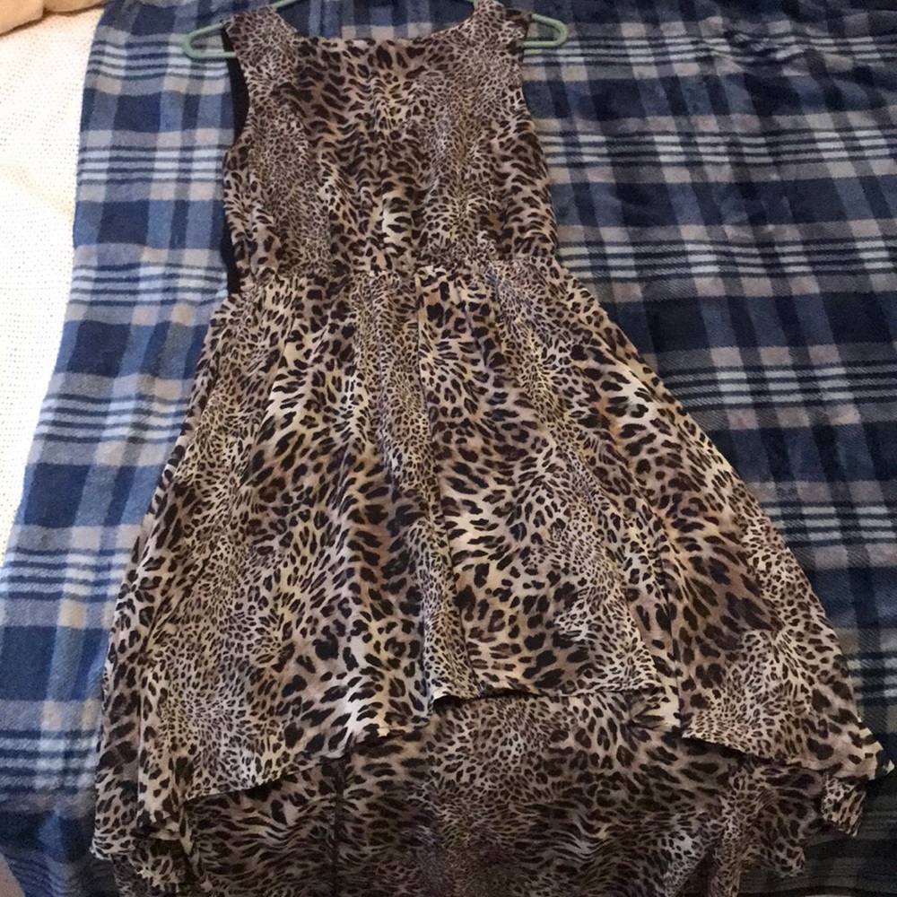 Leopard print dress